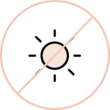 Avoid Sunlight Avoid Sunlight Icon | InBeaute Beauty Studio Sydney | Brows | Lips | Lashes